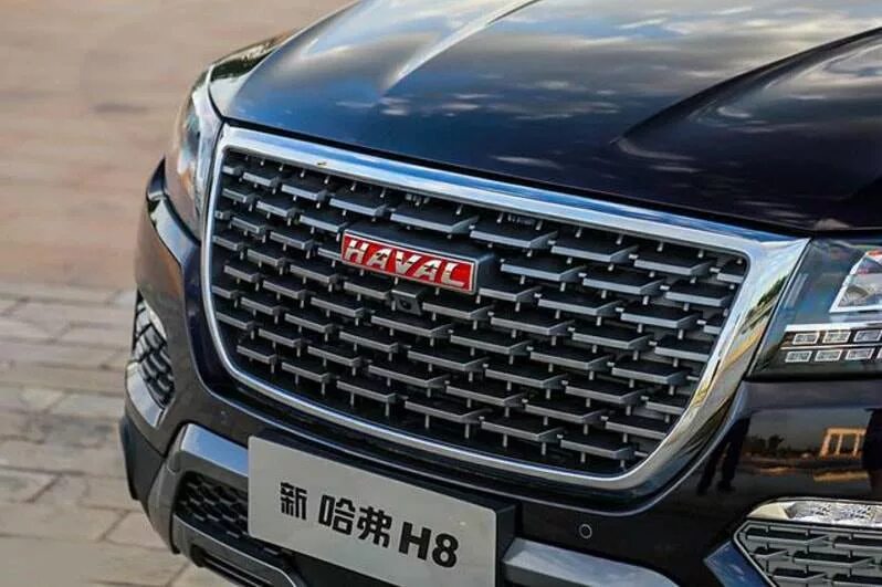 Haval h9 2024 решетка радиатора тюнинг Haval H8 2017