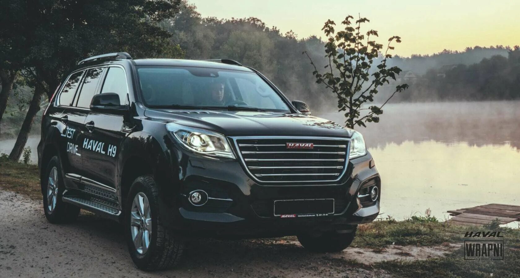 Haval h9 тюнинг фото Защитная оклейка Haval H9 по специальной цене
