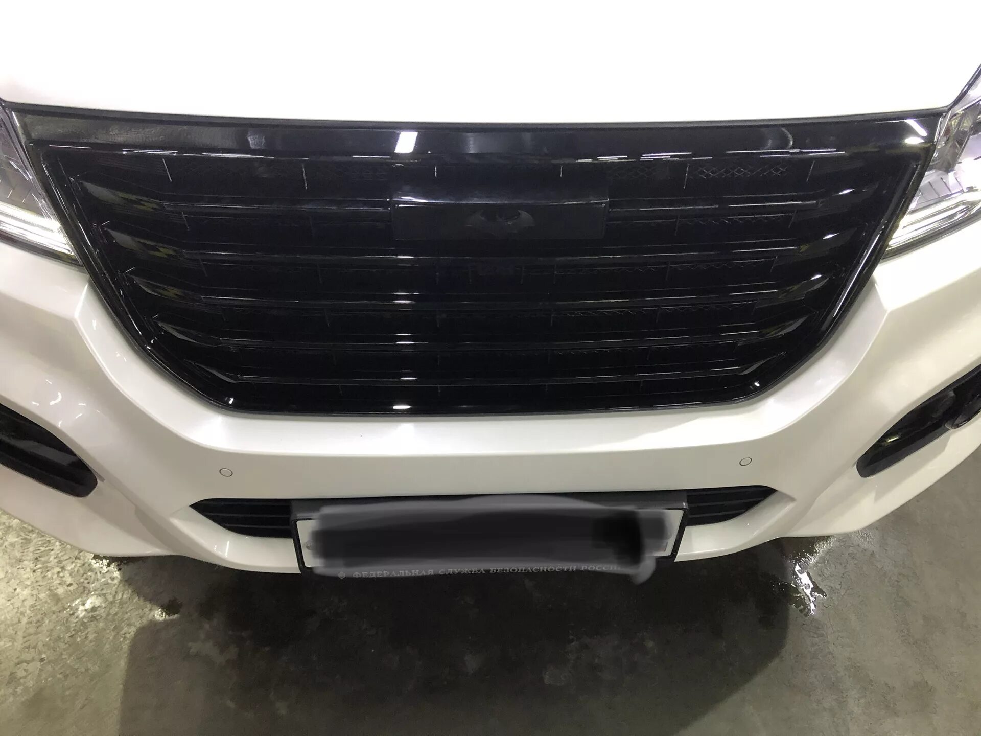 Haval h9 тюнинг решетки радиатора Заменил эмблему Haval - Haval H9, 2 л, 2018 года тюнинг DRIVE2