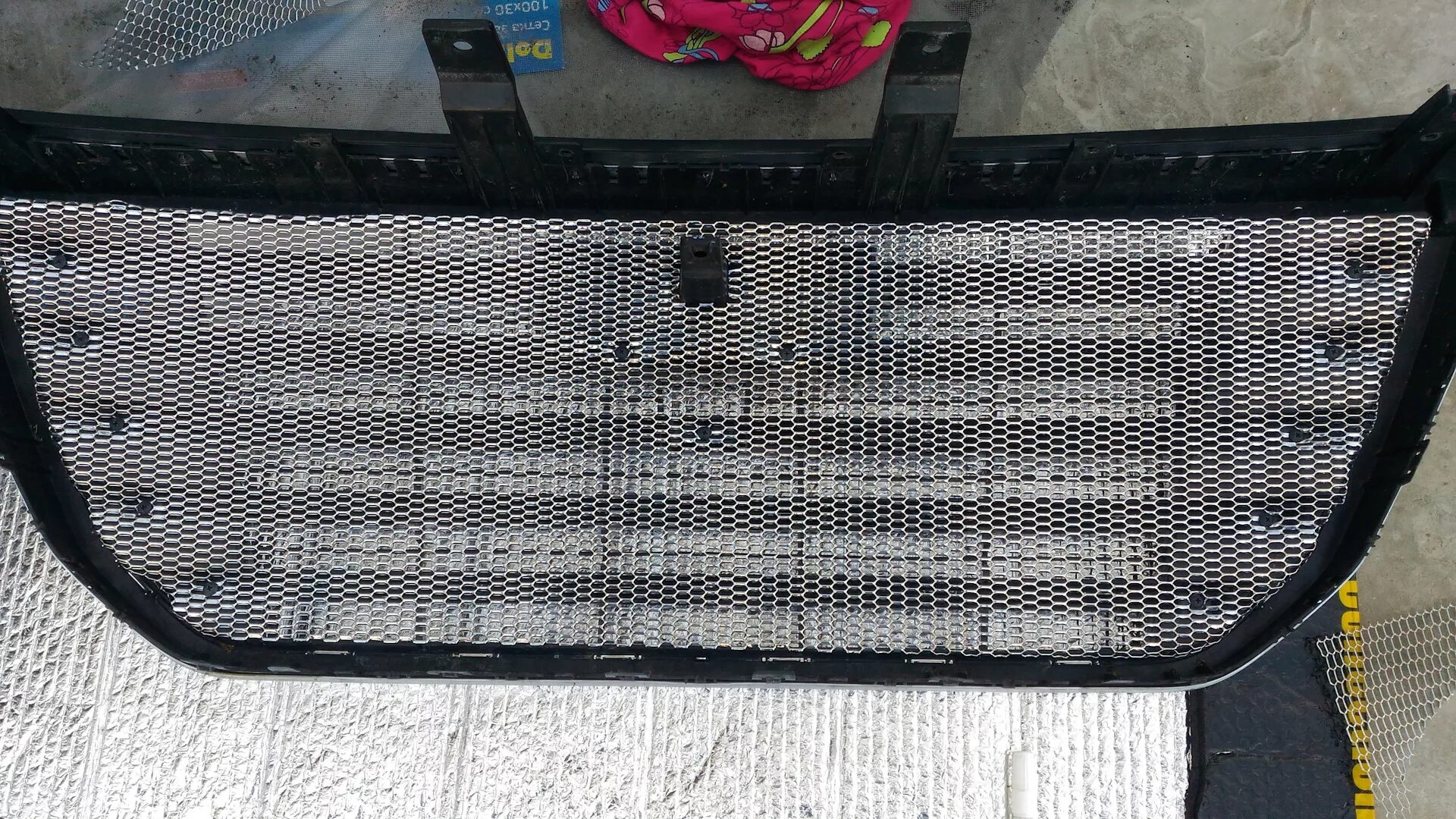 Haval h9 тюнинг решетки радиатора Противомаскитная сетка для решётки радиатора HAVAL H9 - Haval H9 (1G), 2 л, 2017