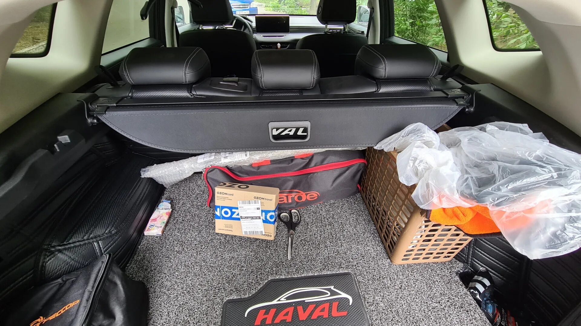 Haval jolion 2024 фото багажника Вытяжная полка багажника - Haval Jolion, 1,5 л, 2021 года аксессуары DRIVE2