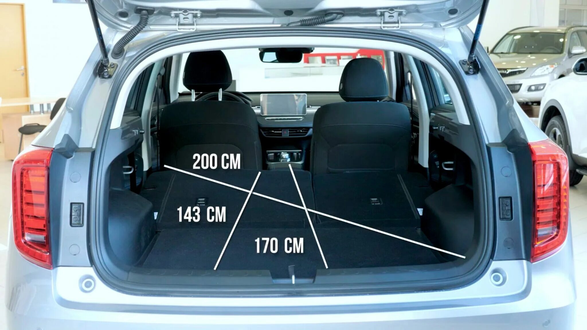 Haval jolion фото салона и багажника Размер багажника хавал джулиан - BestChehol.ru