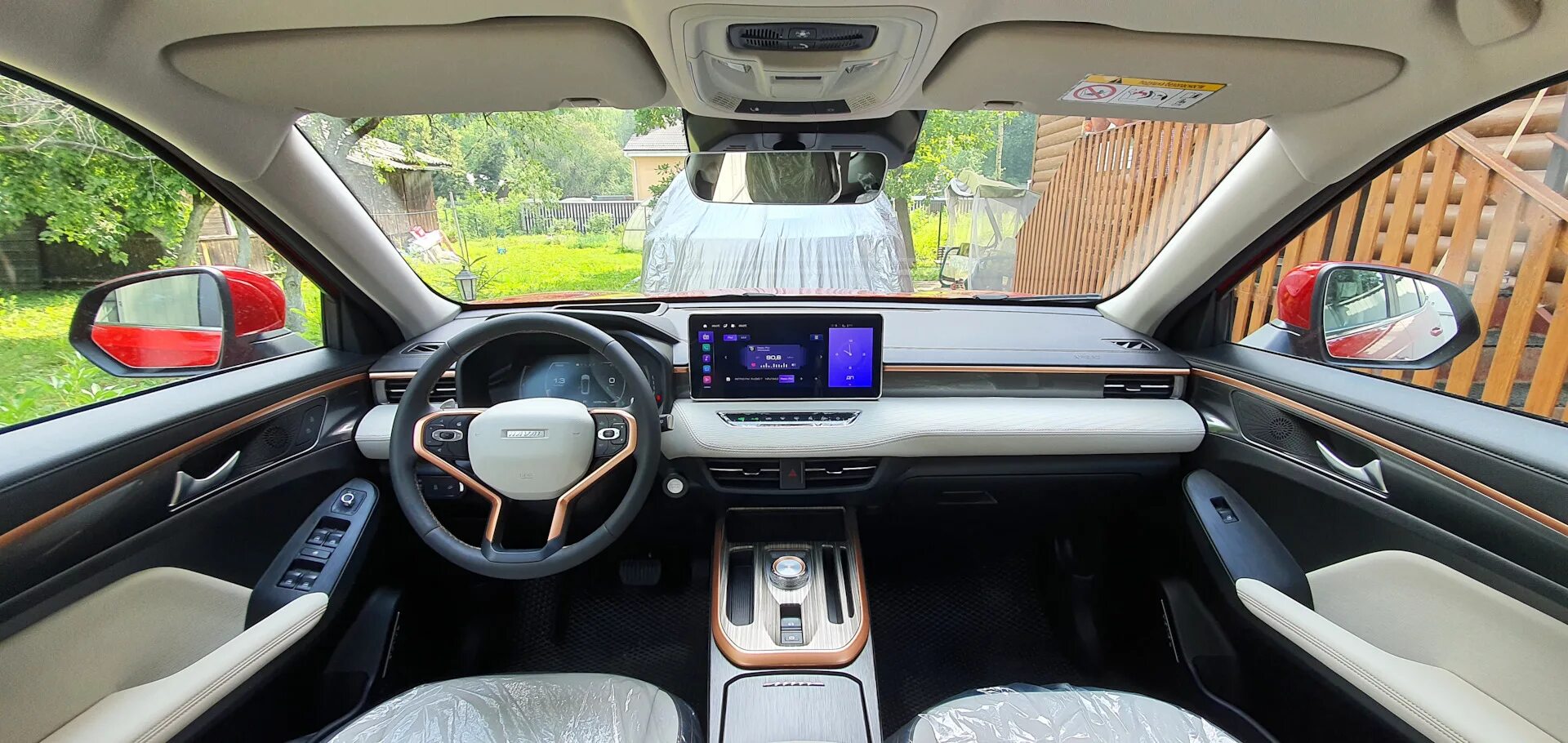 Haval jolion фото внутри Белый салон красного Джолика! - Haval Jolion, 1,5 л, 2021 года наблюдение DRIVE2