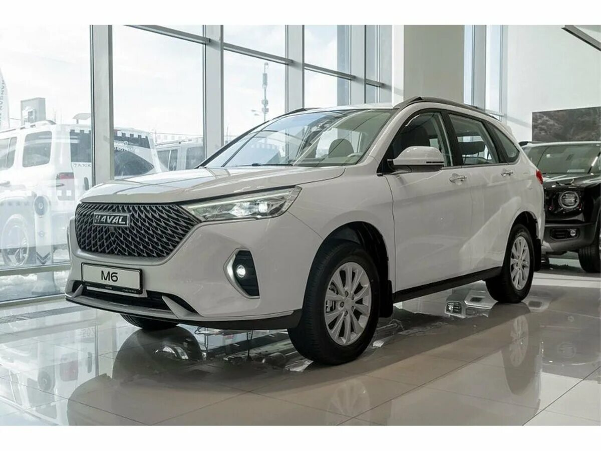Haval m 6 фото Купить новый Haval M6 II 1.5 AMT (143 л.с.) бензин робот в Москве: белый Хавэйл 