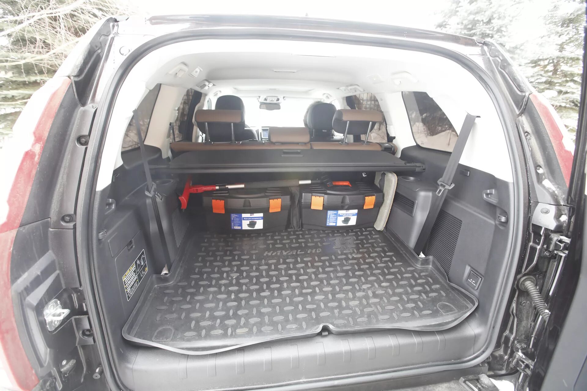 Haval m6 фото багажника Организация места в багажнике - Haval H9 (1G), 2 л, 2017 года аксессуары DRIVE2
