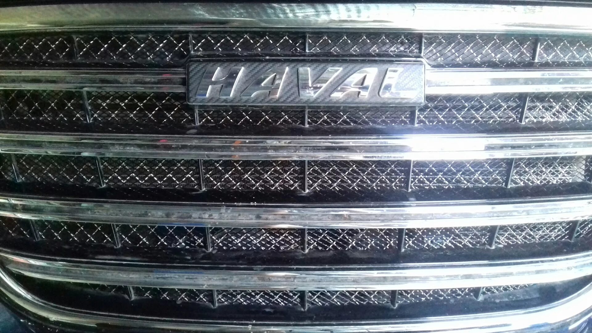 Haval m6 решетка радиатора тюнинг Сетка в решётку радиатора. - Haval H6 (1G), 1,5 л, 2016 года тюнинг DRIVE2