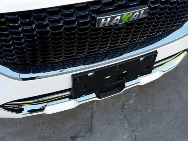 Haval m6 решетка радиатора тюнинг Стальные накладки на передний бампер OEM-Tuning Haval F7 2019- /хавал ф7 " 2024 