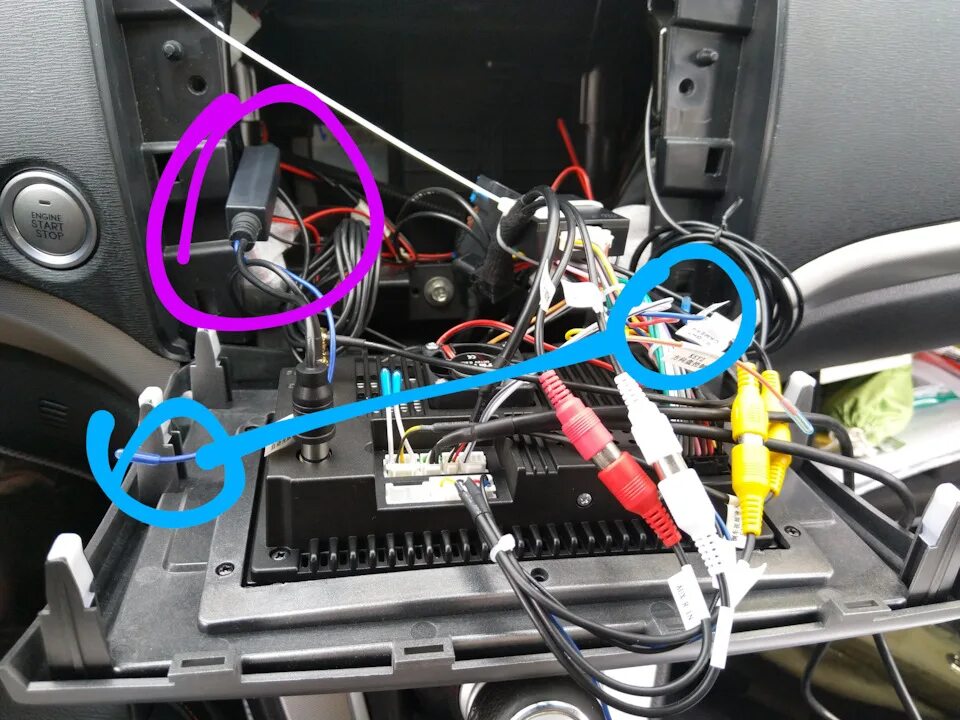 Haval m6 точки подключения Замена ГУ на Teyes spro 4/64 и особенности настройки - Haval H6 (1G), 2 л, 2017 