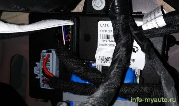 Haval m6 точки подключения Haval H6 с 2019 года подключение сигнализации