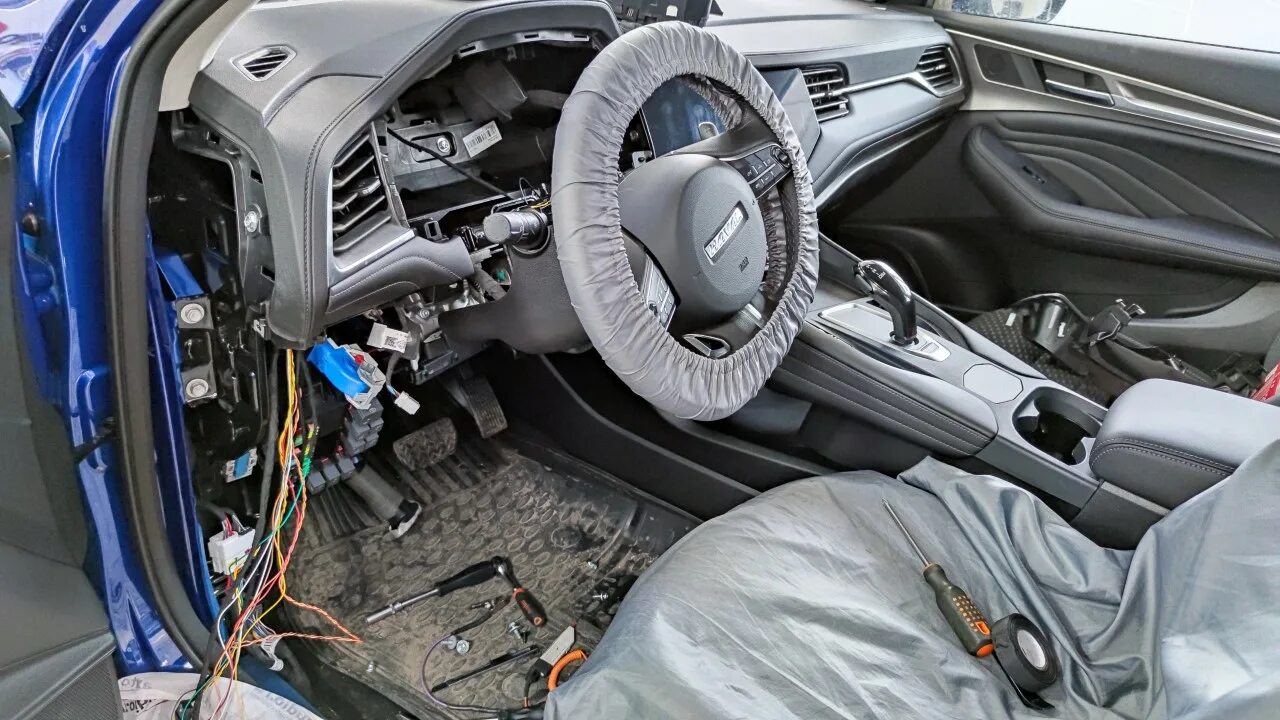 Haval m6 точки подключения Установка сигнализации с автозапуском на Haval F7 AutoStudio.ru