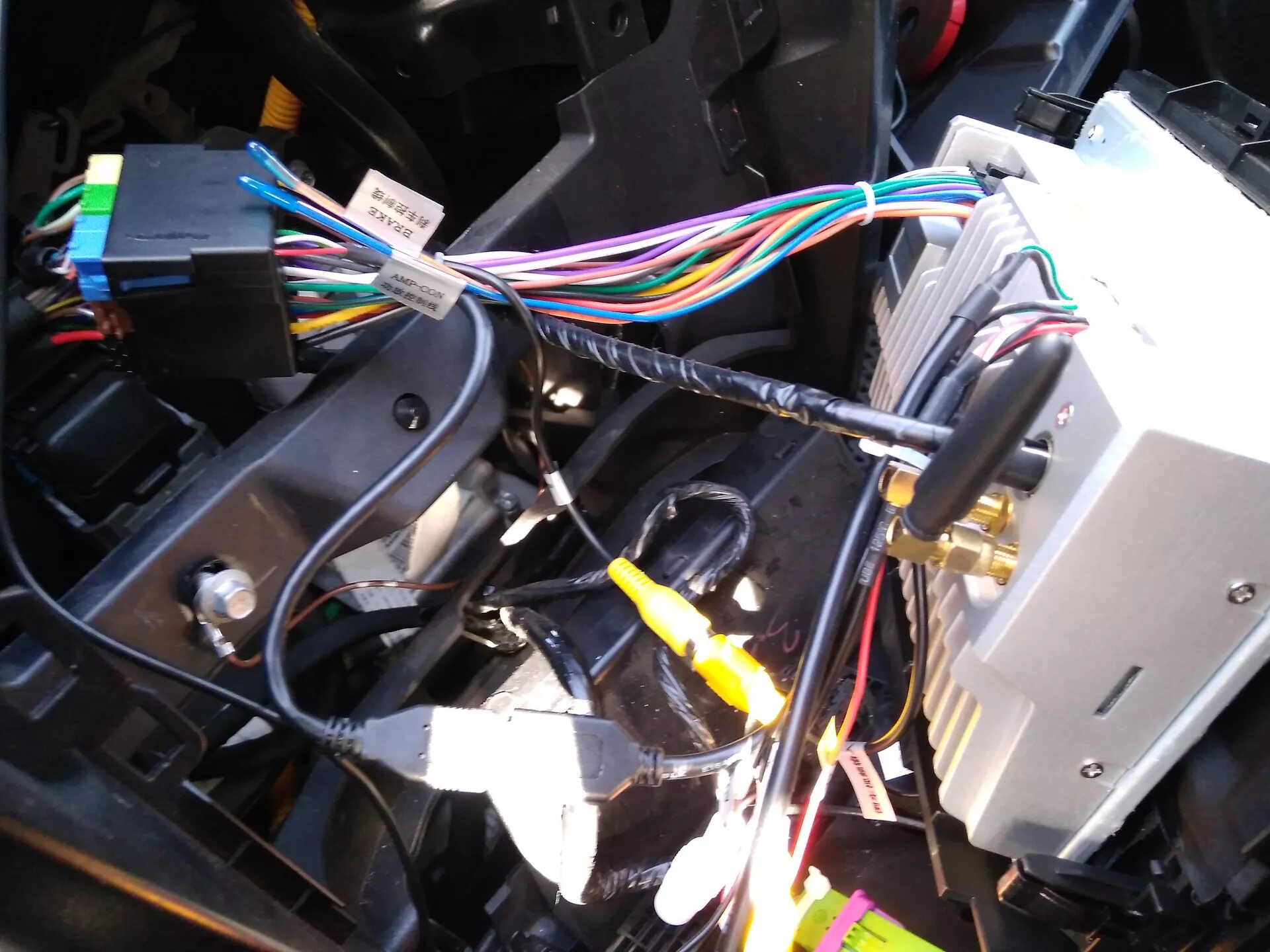 Haval m6 точки подключения Проверка и установка магнитолы Android на Hover H3 New - Great Wall Hover, 2 л, 