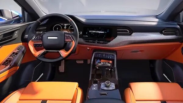 Haval m6 тюнинг салона Great Wall показала гибридное кросс-купе в стиле BMW X6
