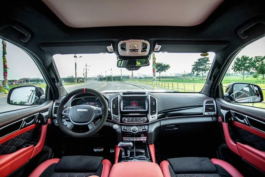 Haval салон внутри фото Торпедо Haval H9 Lorinser 2020 года выпуска. Фото 2. VERcity