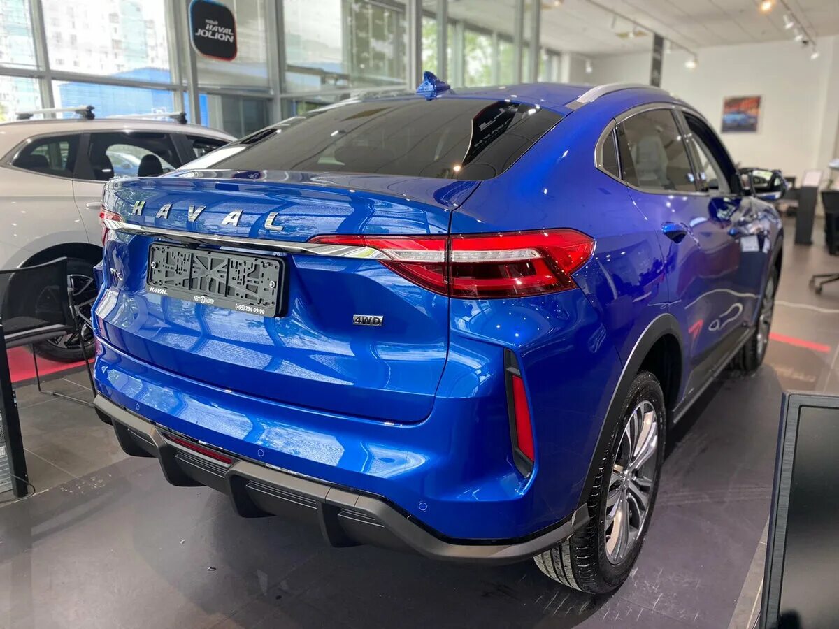 Haval синий фото Купить новый Haval F7x I Рестайлинг 2.0 AMT (190 л.с.) 4WD бензин робот в Яросла