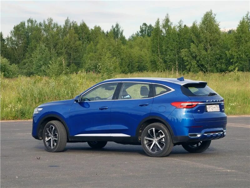 Haval синий фото Фото Haval F7 (2019 - 2021) поколение I - Задние фонари Haval F7 напоминают моде