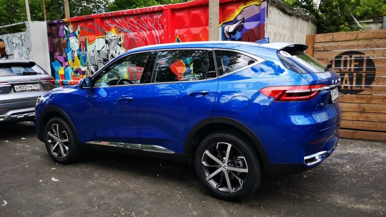 Haval синий фото Haval назвал цены на свой первый российский кроссовер F7 Автоновости AutoNeva.ru
