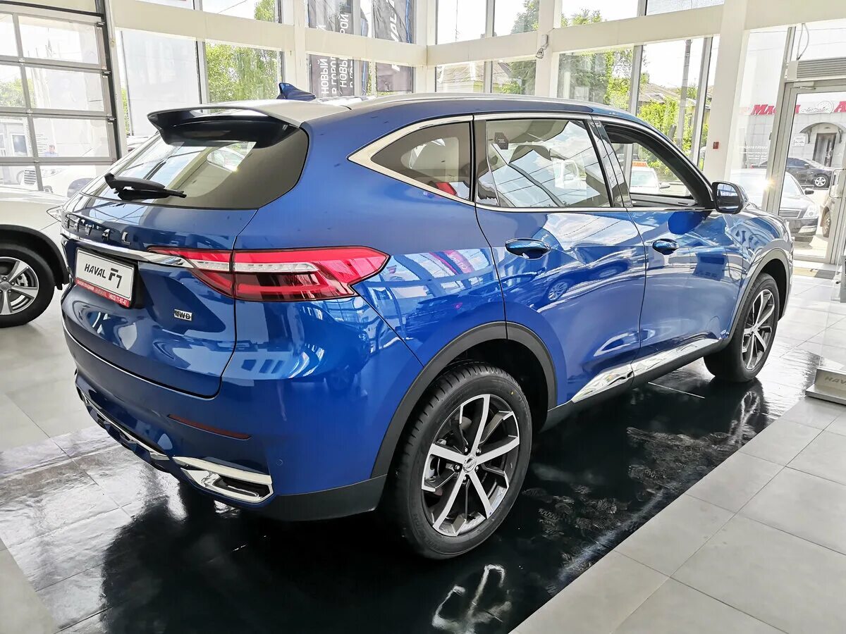 Haval синий фото Купить новый Haval F7 I 1.5 AMT (150 л.с.) 4WD бензин робот во Владимире: синий 