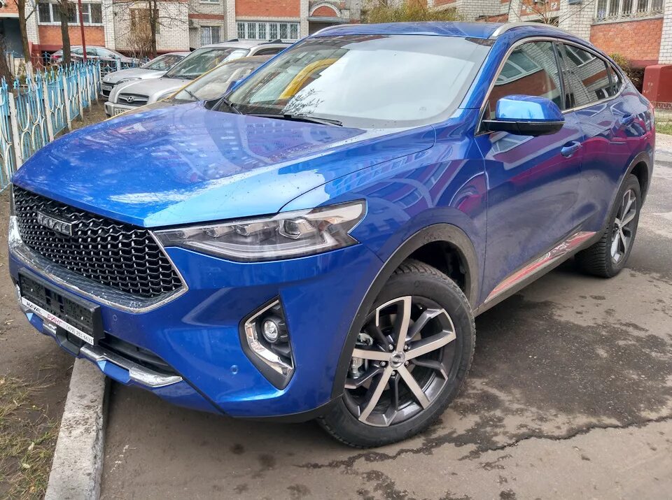 Haval синий фото зимняя резина Michelin X-Ice North4 - Haval F7x, 2 л, 2019 года шины DRIVE2