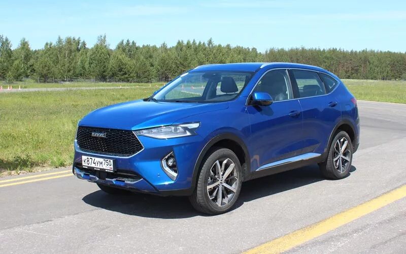 Haval синий фото Фотографии Haval F7 (2018-2022). Фото #28