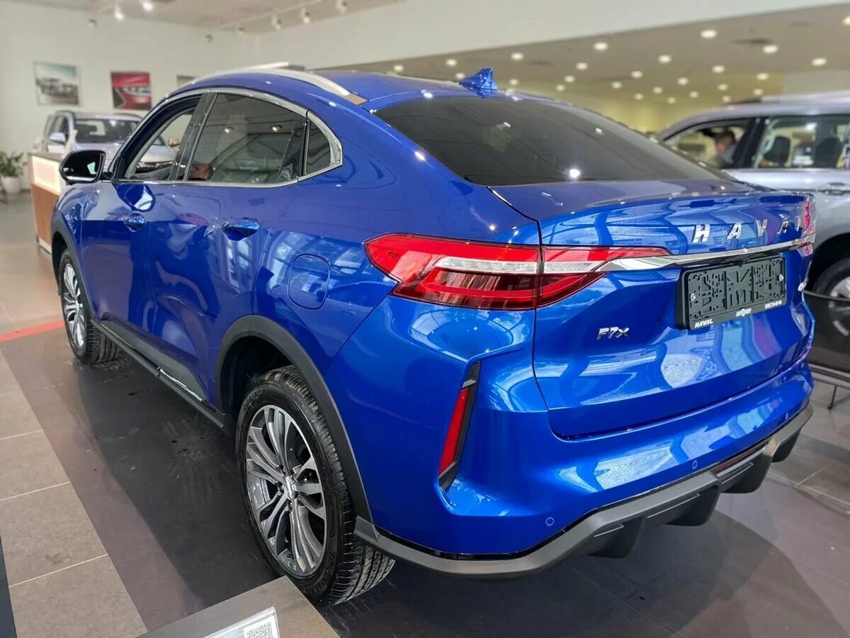 Haval синий фото Купить новый Haval F7x I Рестайлинг 2.0 AMT (190 л.с.) 4WD бензин робот в Самаре