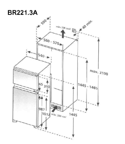 Hbw5518eru схема установки Manual Baumatic BR 16.3 A (page 16 of 16) (Dutch)