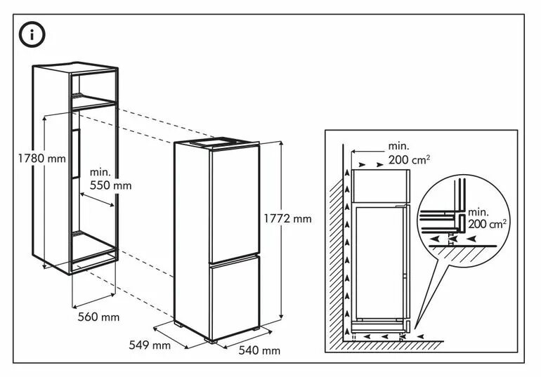 Hbw5518eru схема установки Встроенный холодильник Икеа. Нуждаюсь в помощи. - 9 ответов форум Babyblog