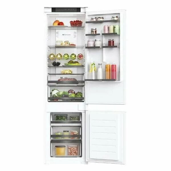 Hbw5518eru схема установки Встраиваемый холодильник комби Haier HBW5519ERU - купить в интернет-магазине по 