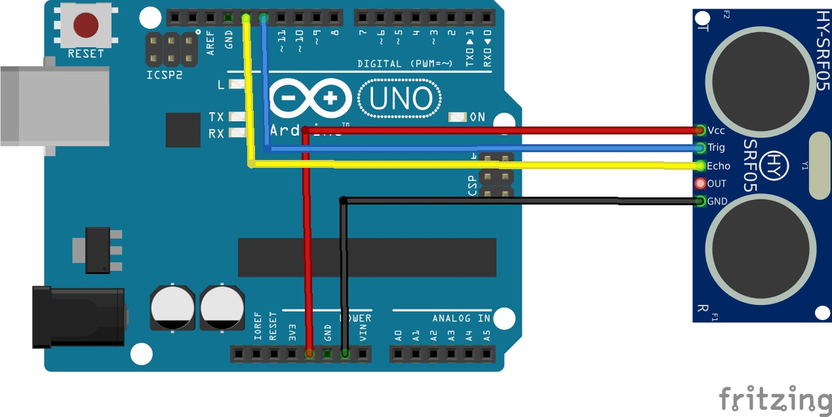 Hc sr04 схема подключения без ардуино Arduino радар на HY-SRF05 Алексей Кретов Дзен