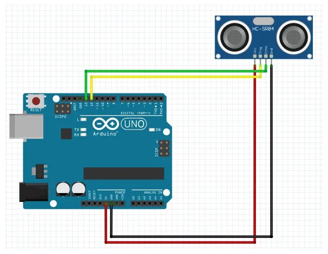Hc sr04 схема подключения без ардуино Ультразвуковой датчик HC-SR04 - Прочие датчики, считыватели и преобразователи - 