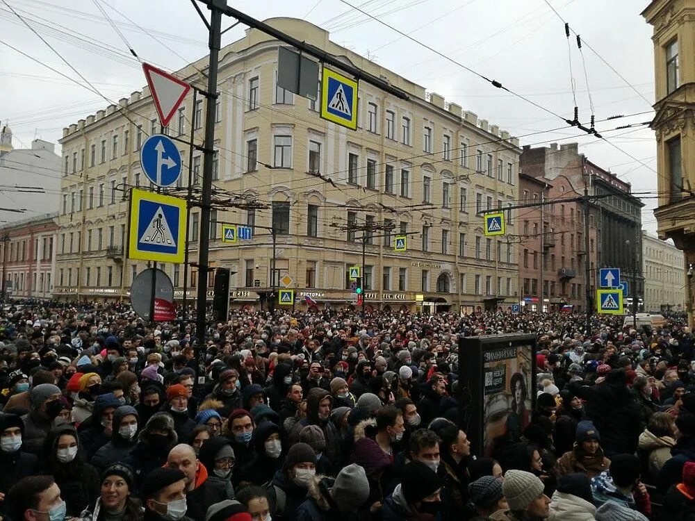 Protest невская ул 11а фото Несанкционированный митинг 23 января: лучшие кадры
