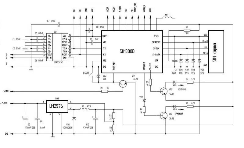 Pu7630220ac 8108 rv 4 схема подключения Smart home Raspberry Pi ESP8266 PIC AVR
