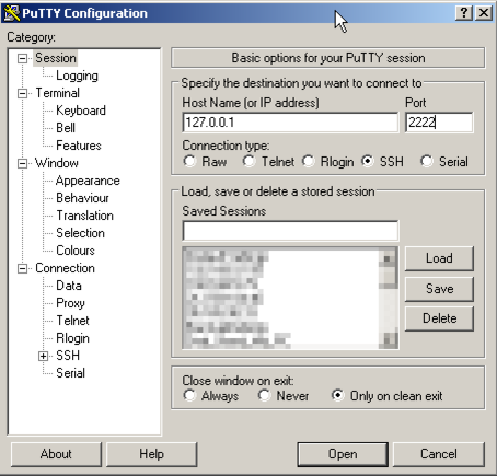 Putty подключение к виртуальной машине Подключение к виртуальной машине в VirtualBox по SSH Lsetc - о мире IT на понятн
