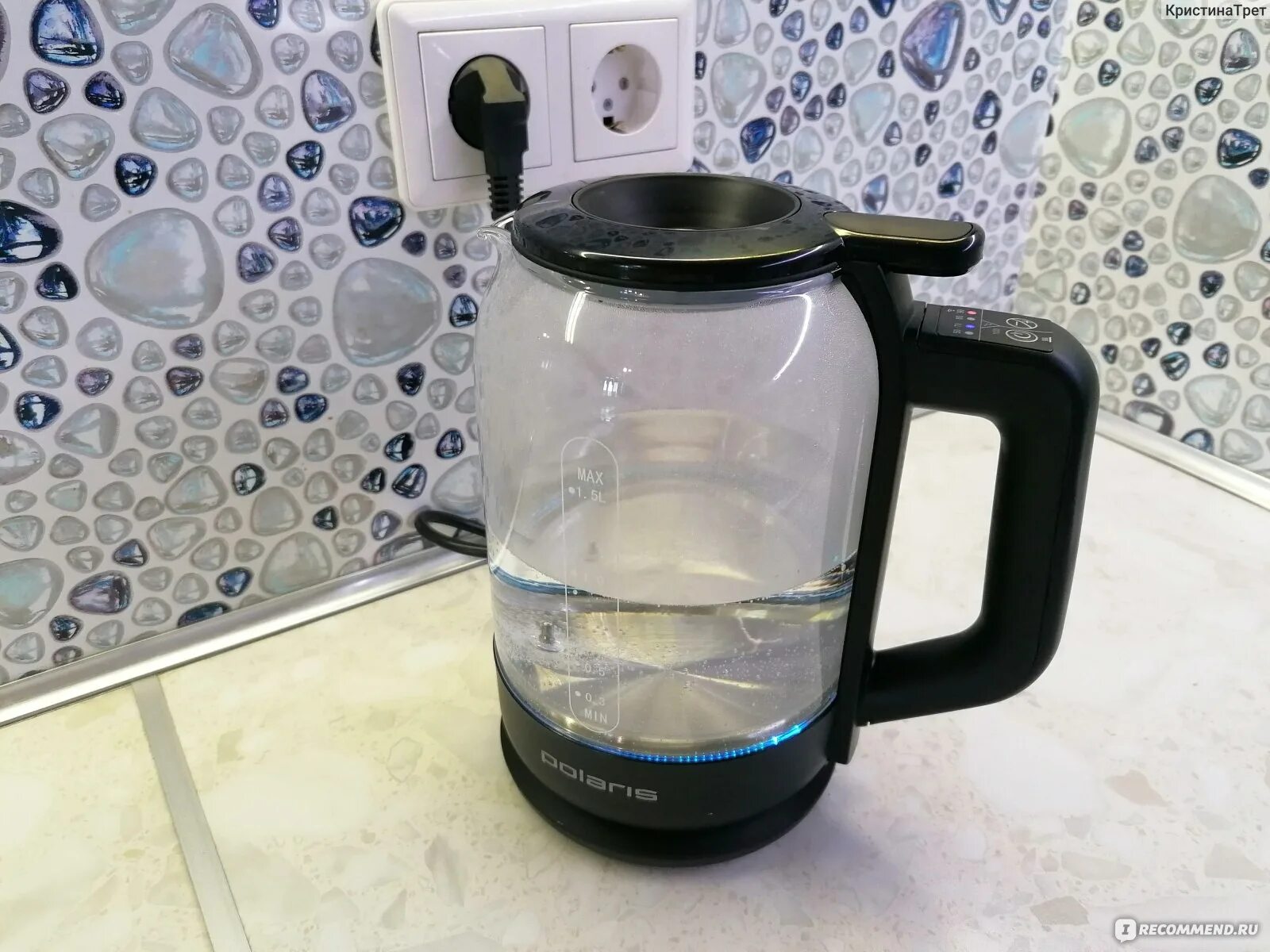 Pwk 1712cgld как подключить к алисе Электрический чайник Polaris PWK 1712CGLD WIFI IQ Home - "Polaris из обычной быт