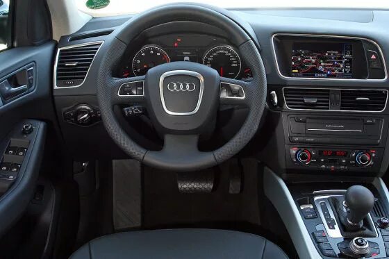 Q5 фото салона Сравнительный тест Audi A4 allroad против Audi Q5