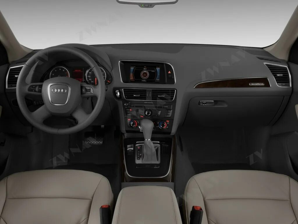 Q5 фото салона Автомагнитола для Audi Q5 128-2015, Android 10, 8 Гб ОЗУ, 2009 дюйма, GPS-навига