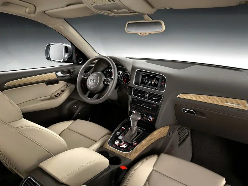 Q5 фото салона Шумоизоляция Audi Q5 8R