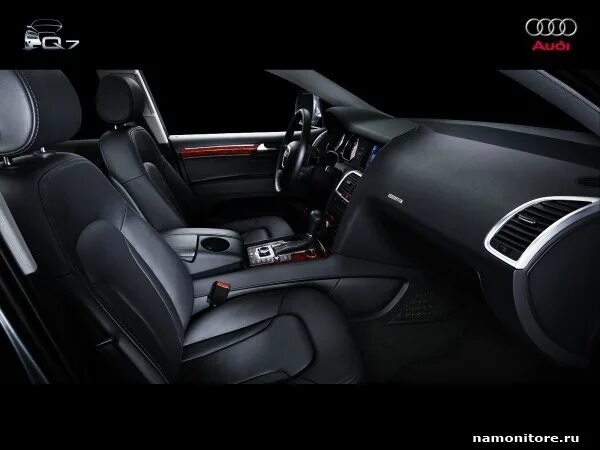Q7 фото салона Колонка швеи мотористки - Audi Q7 (1G), 3 л, 2008 года тюнинг DRIVE2