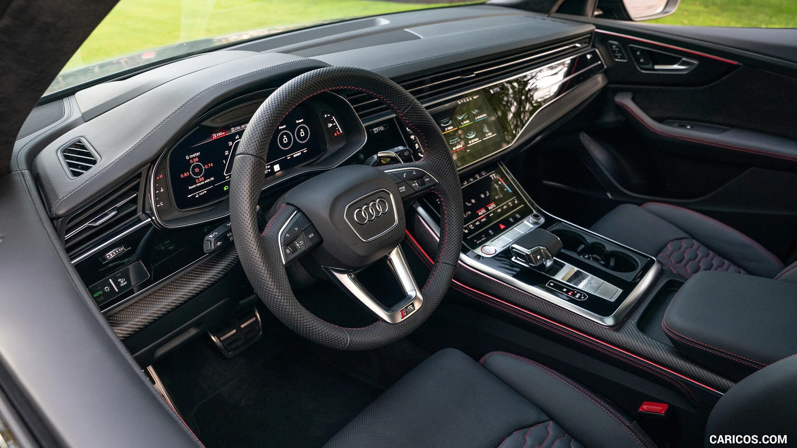 Q8 фото салона Audi RS Q8 2020MY (Color: Daytona Gray; US-Spec) Interior