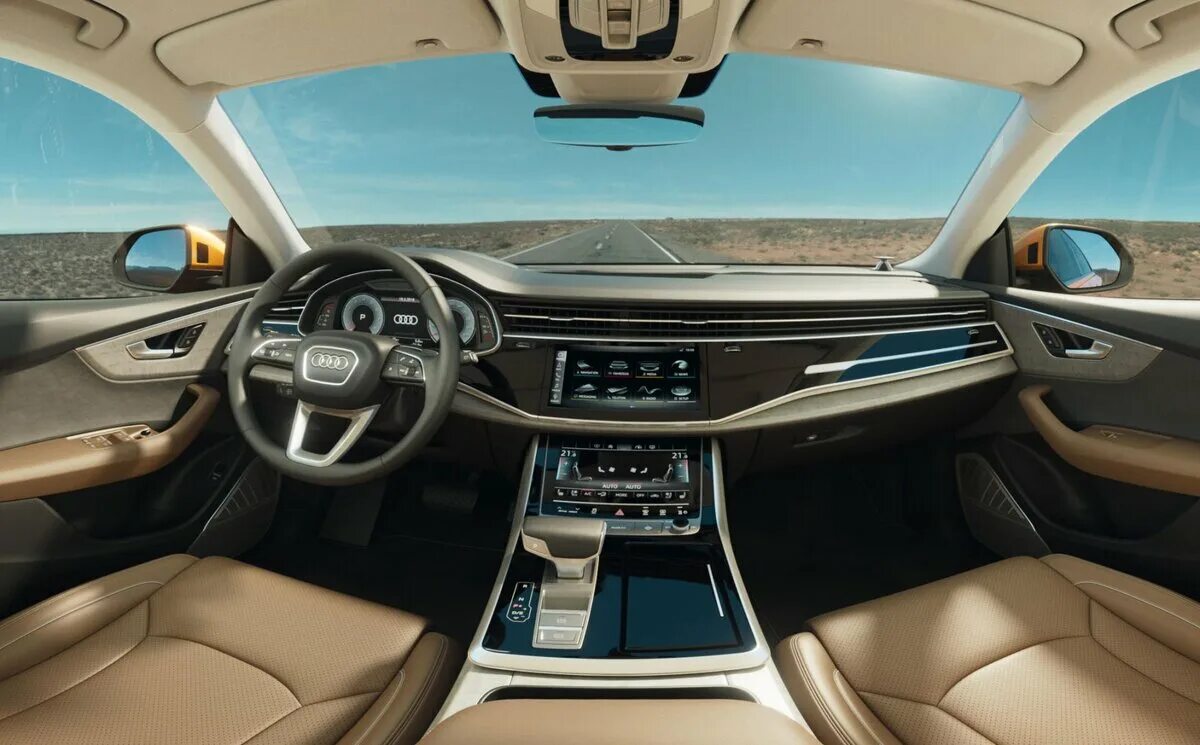 Q8 фото салона Audi представил двигатели для Q8 Somanyhorses Дзен