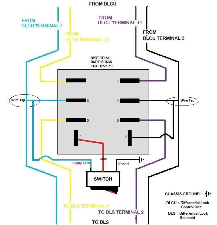 Qps2 c15md3 схема подключения реле Wiring A Dpdt Relay