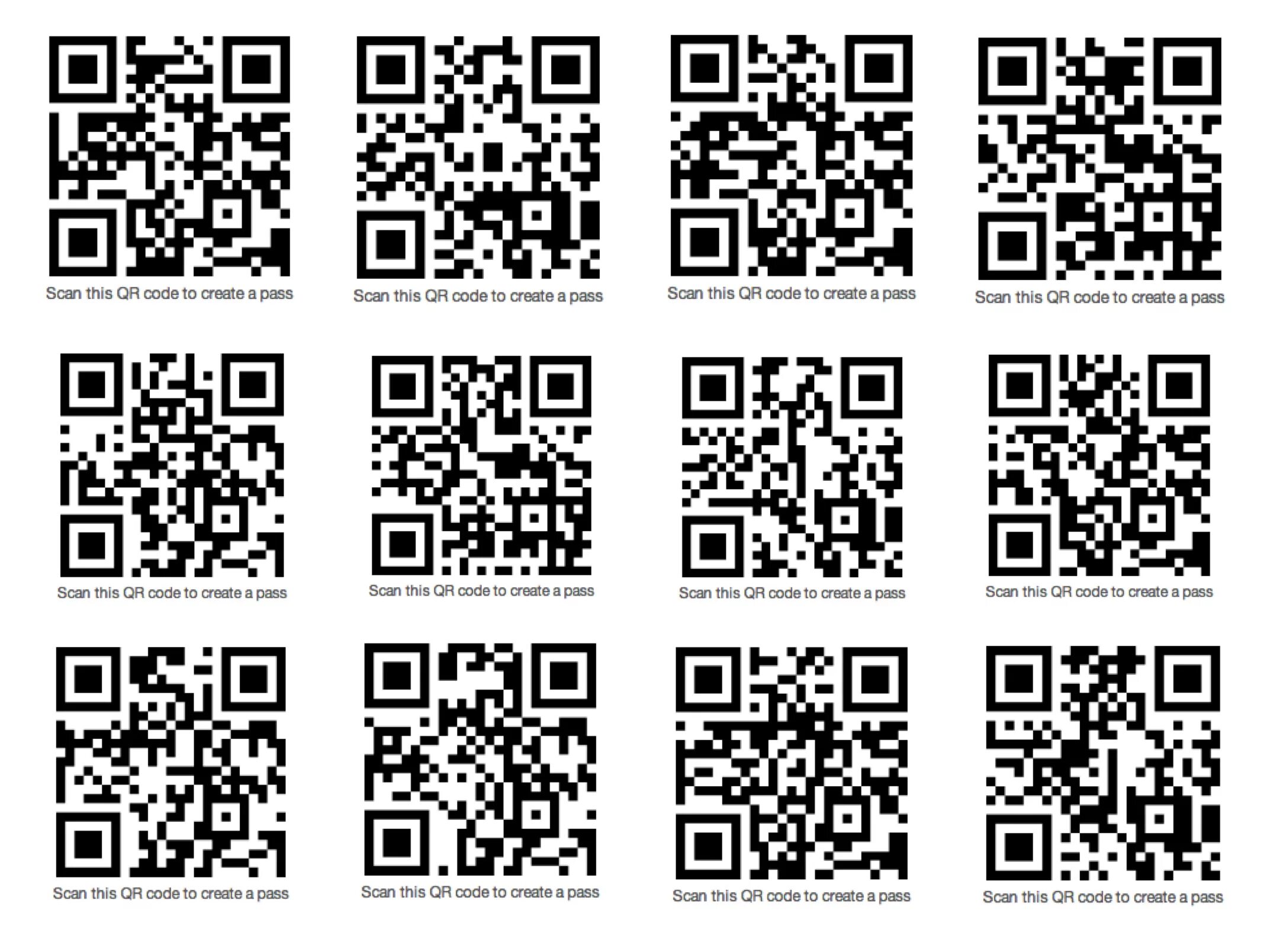 Qr код для подключения телефона If you have iOS6 on your iPhone (or iPod Touch) scan any of these QR codes for c