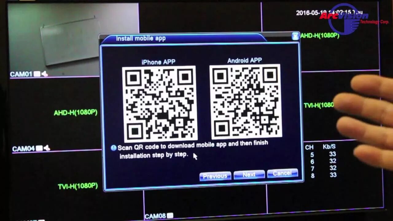 Qr код для подключения умного дома How to Connect to Cloud P2P with QR Code for JFTA01-03 Series DVR - YouTube