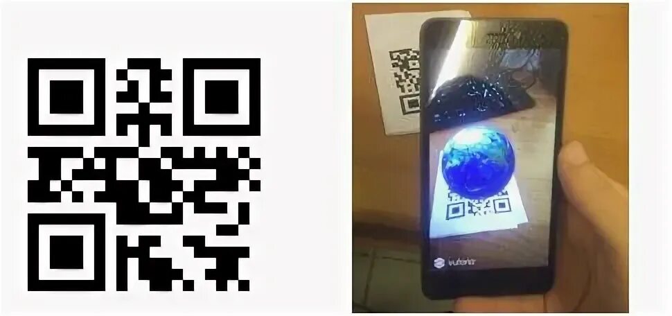Qr код с фото самсунг AR Marker (QR code) Figure 3. Marker-based AR Application Download Scientific Di
