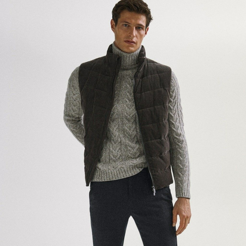 Quiet luxury мужской стиль Chaleco + Jersey Ropa de otoño para hombres, Ropa casual de hombre, Combinar rop
