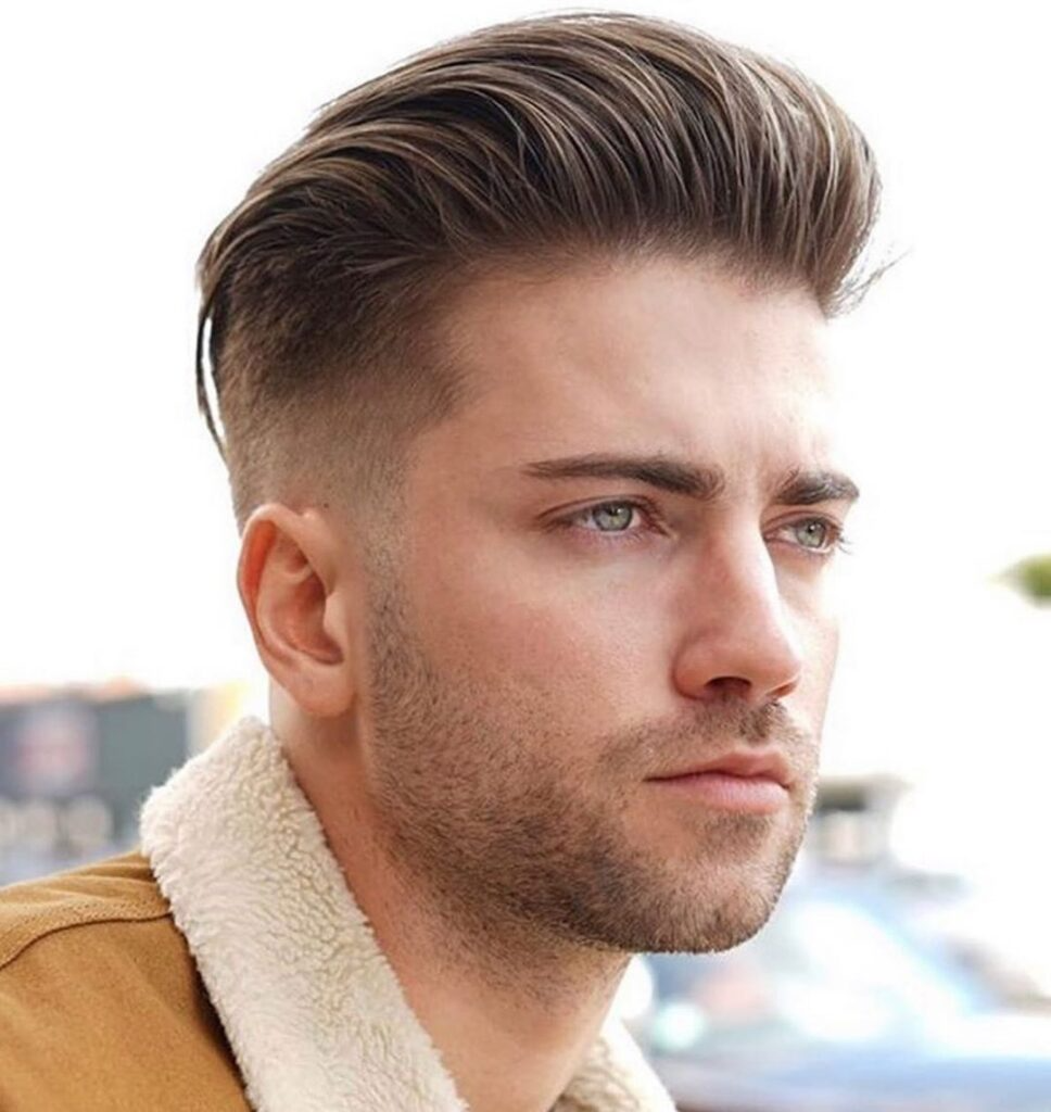 Quiff стрижка мужская Top 100 Best Haircuts For Men In 2020 - The Vogue Trends Прическа кок, Стрижки п