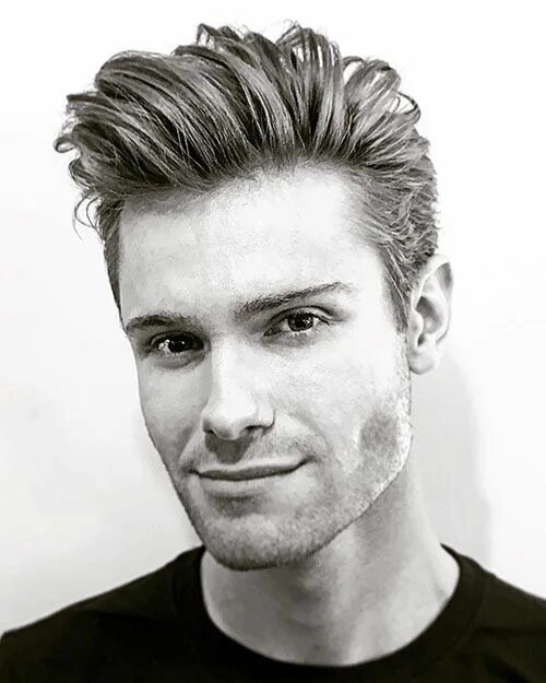 Quiff стрижка мужская 75 Cool Slicked Back Hairstyles For Men (The Biggest Gallery) - Hairmanz in 2022