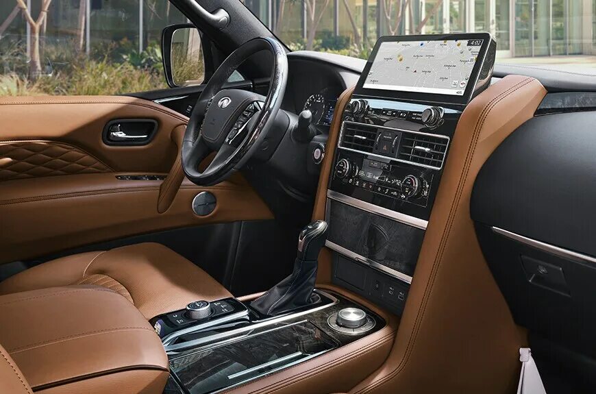 Qx80 фото салона 2022 INFINITI QX80 Full-Size Luxury SUV INFINITI Canada