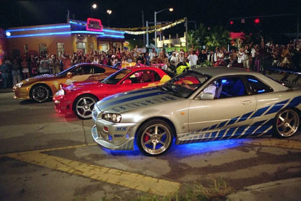 Racing team тюнинг автомобилей Двойной форсаж (2003)
