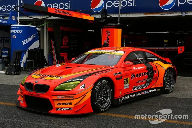 Racing team тюнинг автомобилей #55 Autobacs Racing Team Aguri BMW M6 GT3: Shinichi Takagi, Takashi Kobayashi Bm
