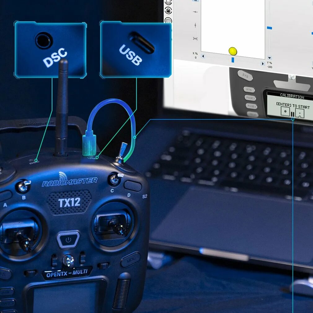 Radiomaster tx12 подключение к компьютеру Мультимодульный совместимый цифровой пропорциональный радиопередатчик RadioMaste